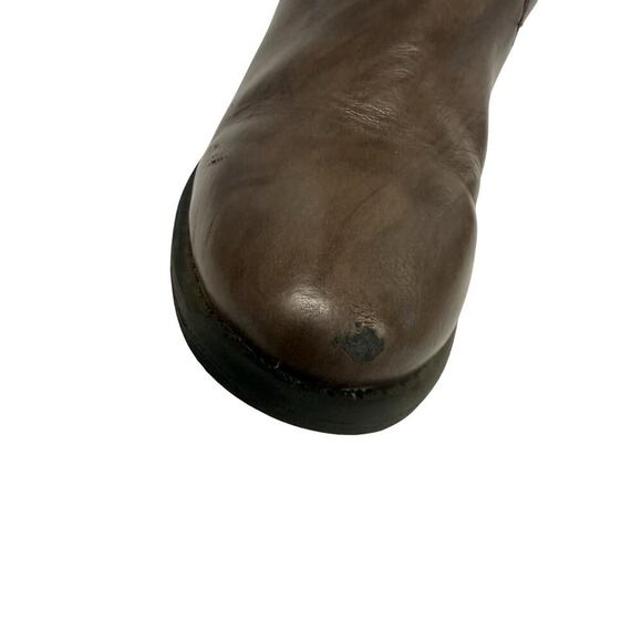 London Fog Brooke Boots Zip, Laced Back Fringe Girls Size 2M - Picture 8 of 8